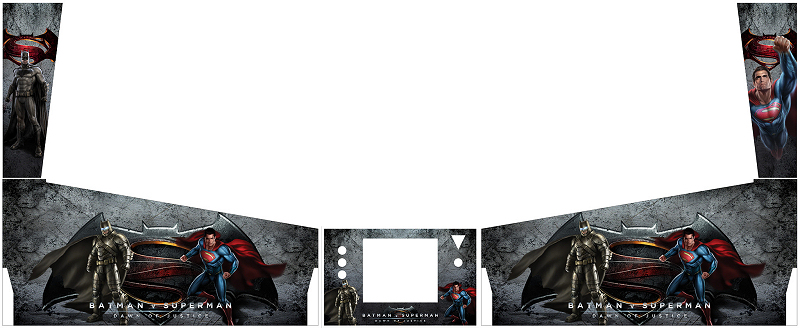 Virtual Pinball U.S.A Batman vs Superman-Pinball Theme