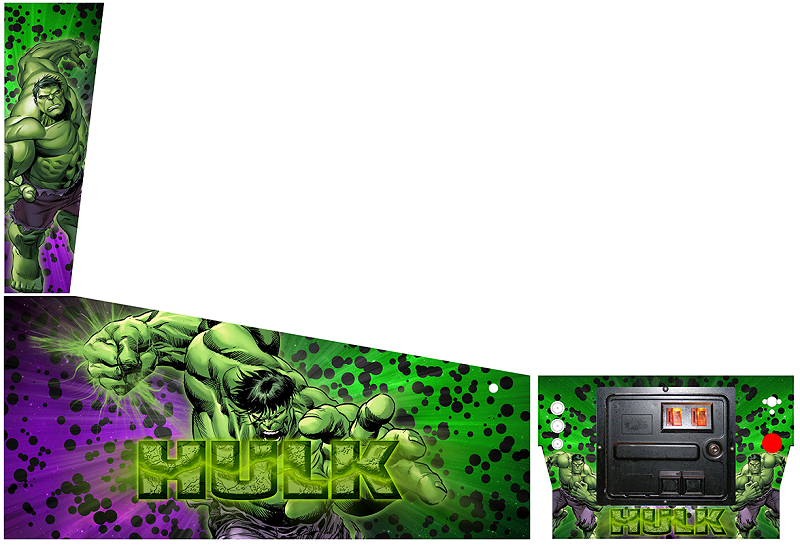 Virtual Pinball U.S.A Hulk-Pinball Theme
