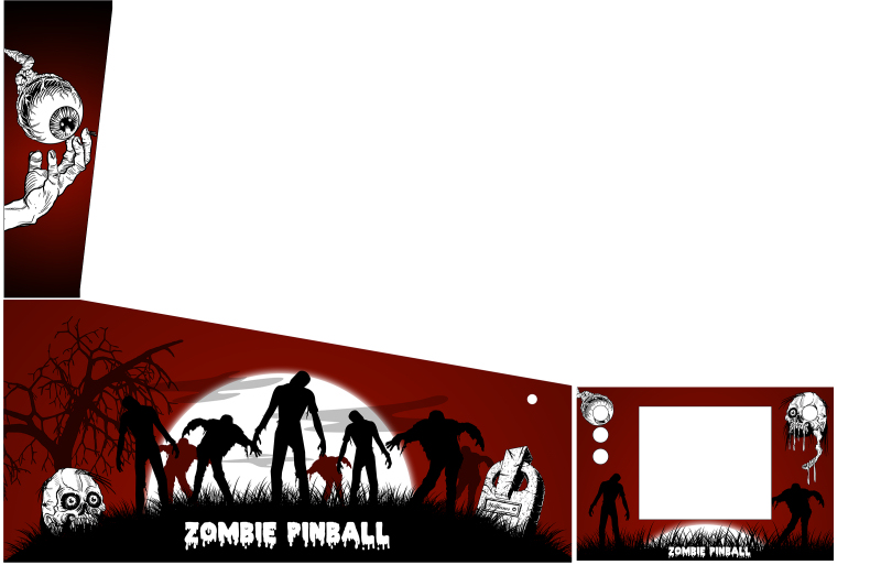Virtual Pinball U.S.A Zombie-Pinball Theme